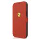 2. Ferrari FESPEFLBKP12SRE iPhone 12 mini 5.4" red/red book On Track Perforated