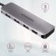 2. Axagon HMC-HCR3A 3x USB-A+ HDMI+ SD/microSD USB-C 3.2 Gen 1 hub 20cm Wired USB 3.2 Gen 1 (3.1 Gen 1) Type-C Gray