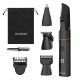21. MAXGROOM LK-881 multifunctional trimmer with replaceable tips - black
