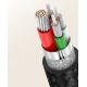 15. Ugreen US255 50123 USB-C (straight) / USB-C (angled) PD QC cable 60W 3A 1m - gray