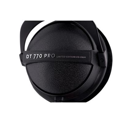 3. Beyerdynamic DT 770 PRO 80 OHM BLACK LIMITED EDITION - Closed studio headphones