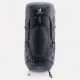 2. Deuter Aircontact Lite 40 + 10 black/graphite backpack