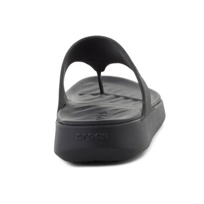 5. CROCS GETAWAY TRIANGLE FLIP W BLACK 212018-001