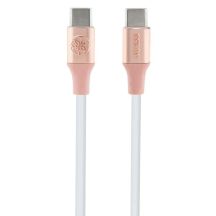 Guess Ebossed Logo USB-C / USB-C Cable 1.5m Fast Charging - Pink