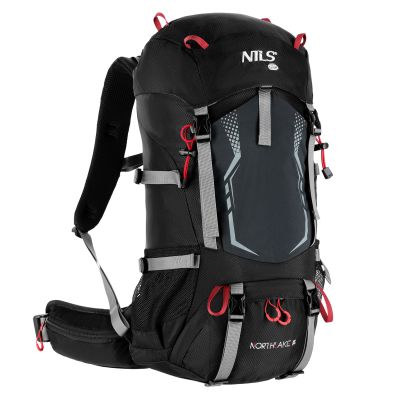 NC1993 NORTHLAKE BLACK TOURIST BACKPACK 30L+10 NILS CAMP
