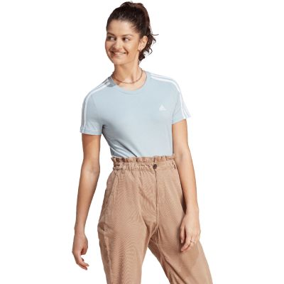 9. adidas Essentials Slim 3-Stripes Tee W IM2788