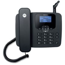 Motorola FW410 Analogue Phone with Caller Name and Identification, Black