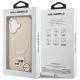 8. Karl Lagerfeld Karl & Choupette Pins MagSafe Case for iPhone 17 - Beige
