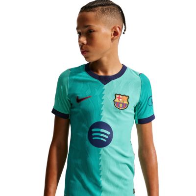 5. Nike FC Barcelona Match 2026/27 Kids' Jersey Green II6648 301