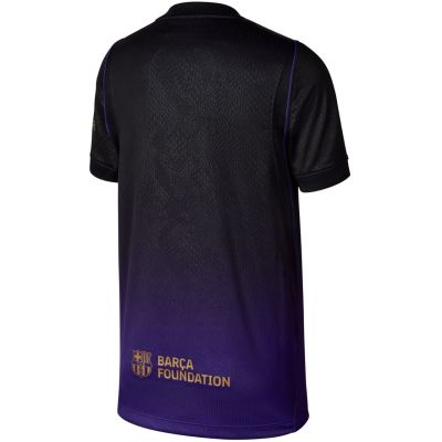 3. Nike FC Barcelona Stadium Away 2026/27 Kids' Jersey Purple-Black II1674 505
