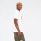 13. New Balance Hoops Cotton Jersey Short Wt M MT31589WT