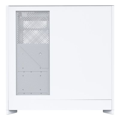 6. Montech HS01 PC Case, Midi-Tower, ATX, aRGB, Tempered Glass - White
