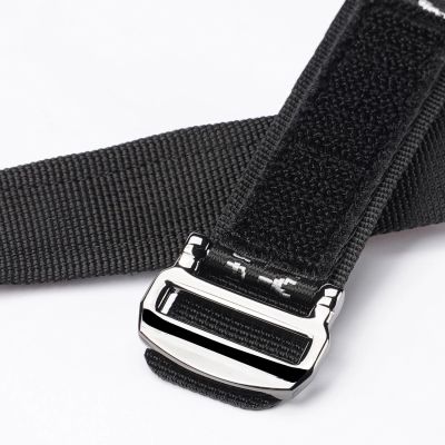 6. Dux Ducis Strap (Outdoor Version) Apple Watch Ultra Strap, SE, 9, 8, 7, 6, 5, 4, 3, 2, 1 (49, 45, 44, 42 mm) Nylon Band Bracelet Black and Red