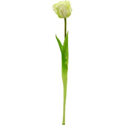14. WHITE TULIP 38CM LIFE-LIKE SPRING DECORATION
