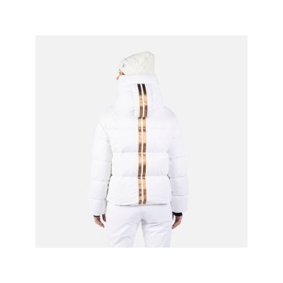 7. Rossignol W Ventina Bomber Down Jacket White