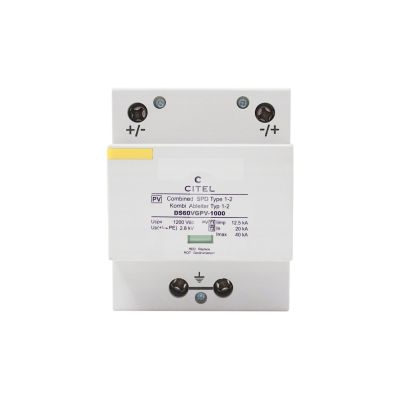 CITEL surge arrester, type I+II DC 1000V, DS60VGPV-1000, 25kA 2p+V