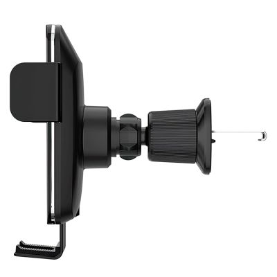 3. Wozinsky WEDZ-3Y8S clamp car holder with 15W inductive charger for phone on the air vent - black