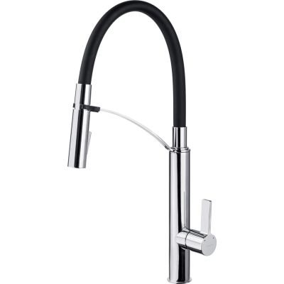 6. Deante Gerbera BGBB720 free-standing kitchen tap, black