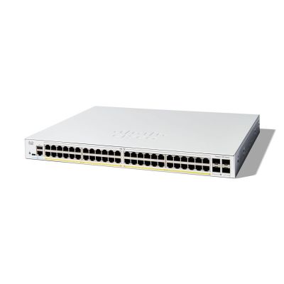 Cisco Catalyst 1300 Managed L2/L3 Gigabit Ethernet (10/100/1000) PoE Support Grey