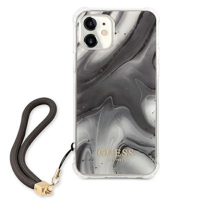 3. Guess GUHCP12SKSMAGR iPhone 12 mini 5.4" grey/grey hardcase Marble Collection