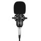 13. MEDIA-TECH DIRECTIONAL CONDENSATOR MICROPHONE WITH ACCESSORIES KIT SILVER MT397S