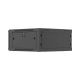 9. LANBERG WALL-HUNG RACK CABINET 19" 4U 600X600 BLACK PERFORATED DOORS (FLAT PACK)
