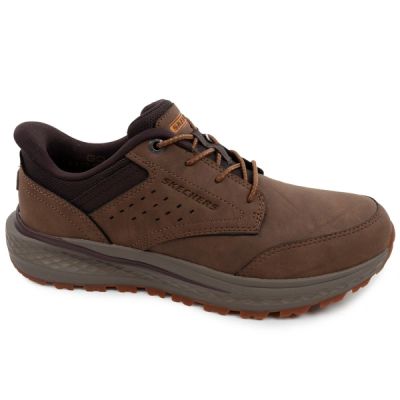 Skechers Men’s Slade Ultra Slip-ins Brown Comfortable Slip-On Shoes
