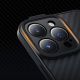 14. Armored case for iPhone 14 Pro compatible with MagSafe Baseus Synthetic Fiber tempered glass - black