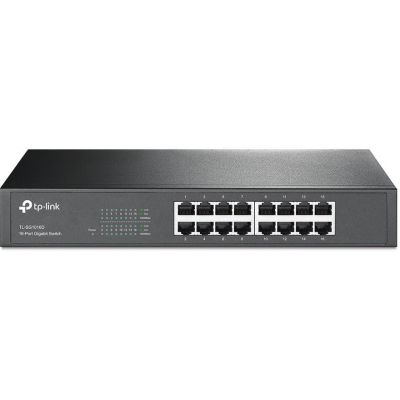 5. TP-Link TL-SG1016D(UN) Network Switch Unmanaged L2 Gigabit Ethernet (10/100/1000) Black