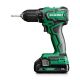 Cordless drill driver 18v, 55nm, 2x2ah, bl