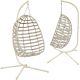 4. COCOON BEIGE HANGING CHAIR