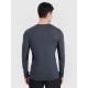 5. Men's quick-drying training longsleeve 4F 4FWMM00TFLOM507-22M
