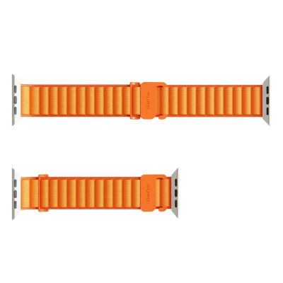 5. Puro Extreme Nylon Strap for Apple Watch 42 / 44 / 45 / 49 mm - Orange