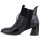 3. Women's insulated high-heeled ankle boots, black, Vinceza 58670