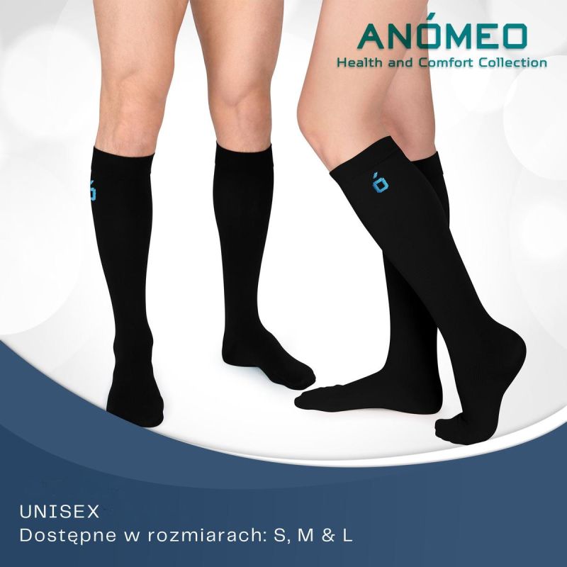 2. COMPRESSION SOCKS SIZE L ANOMEO
