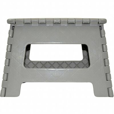 7. FOLDABLE ANTI-SLIP STOOL GRAY