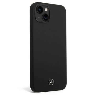 3. Mercedes Silicone Line case for iPhone 14 Plus - black
