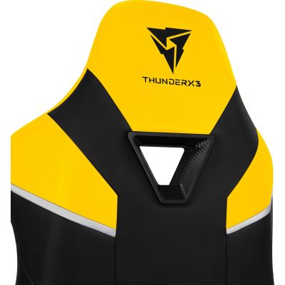 7. ThunderX3 TC5 Air Tech Universal Gaming Chair Upholstered Seat Black, Yellow