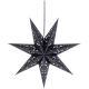 2. PAPER DECORATION STAR 50CM 7 ARMS BLACK