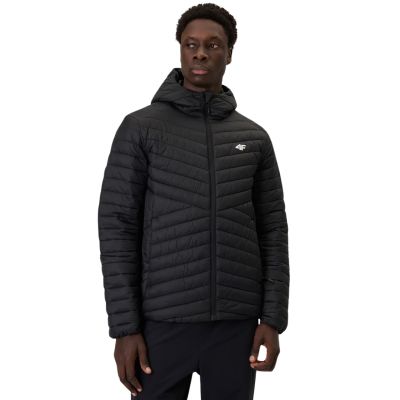 Men's jacket 4F M0852 deep black 4FWSS26TDJAM0852 20S