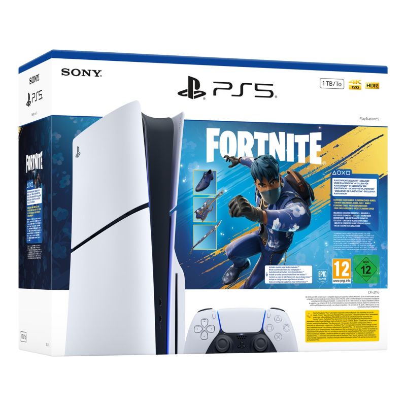 19. PlayStation 5 Slim + Fortnite Blossoming Chaos