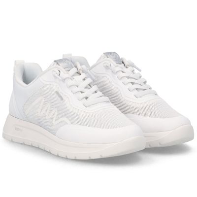 3. White Remonte Rieker D2V04-80 casual sneakers