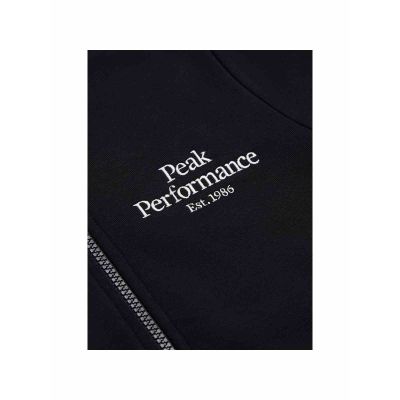 7. Peak Performance Jr Original Zip Hood black