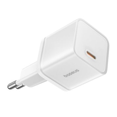 2. Baseus GaN5S 30W EU USB-C Wall Charger - White