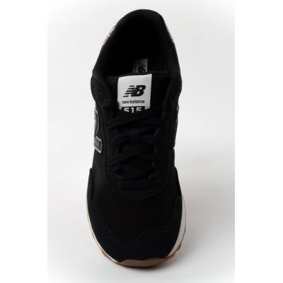 8. New Balance women’s 515 black suede leather sneakers
