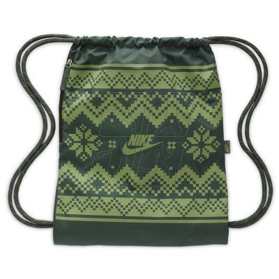 4. Nike Drawstrng-Fair Isle FZ7287-338 Backpack