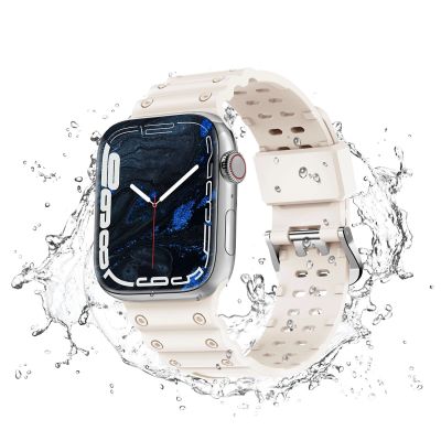 3. Strap Triple Protection for Apple Watch 38 / 40 / 41 mm band bracelet - beige
