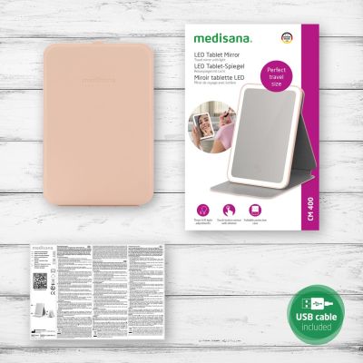 4. Medisana CM 400 LED table mirror