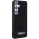 4. Karl Lagerfeld Rhinestone Metal Logo case for Samsung Galaxy S24+ - black