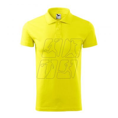 3. Malfini Single J. M MLI-20296 polo shirt lemon